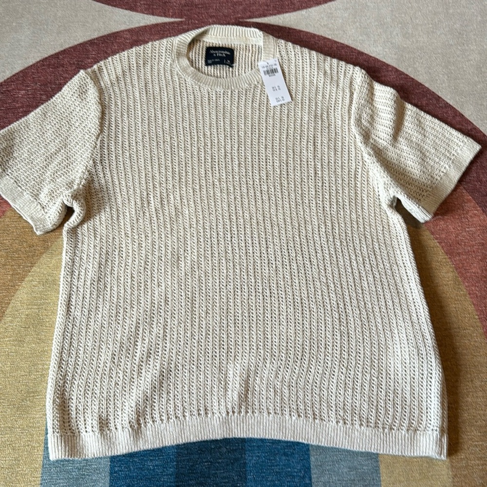 NWT A&F Sweater Tee